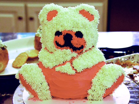 bear cake